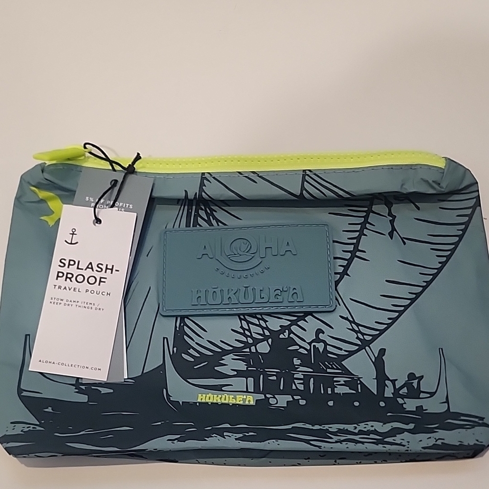 ALOHA Collection HOKULEA Small pouch Hawaiian canoe Limited Edition - Picture 8 of 16